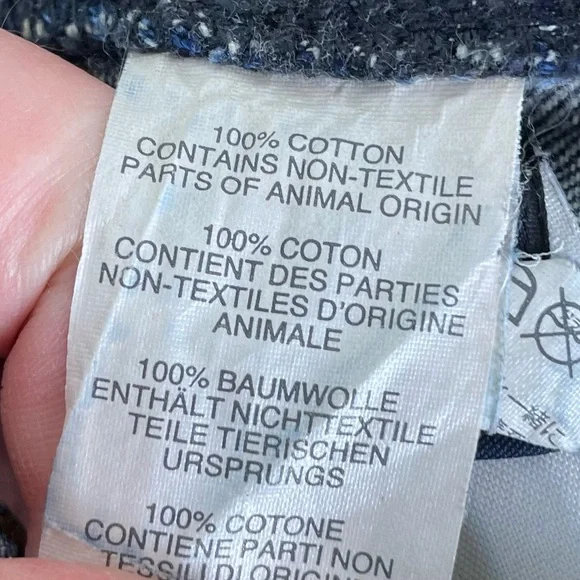 J. Crew Men's 484 Jeans Size W34 L34 Japanese Kaihara Denim 100% Cotton C9071 - Picture 10 of 11